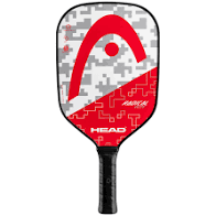 The Radical Tour CO Paddle feels gentle but will impress players with its considerable power. The composite face will dampen vibrations but surprise you with its speed. HEAD has also added an extreme spin texture that makes it easier than ever to control pickleballs and keep the competition guessing where your shots will go next.

The Radical Tour CO Paddle has an above-average handle length at 5” so players can enjoy extra reach while covering the court and use double-handed backhands. Handling feels better than ever thanks to a medium circumference, EVA-inlaid grip. The paddle’s shape is tapered for ease of use and shows the HEAD logo above a block of color running diagonally below.